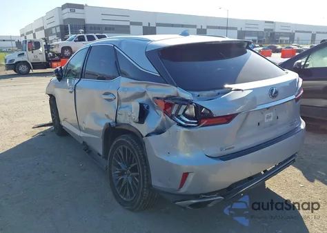 2017 Lexus Rx 350 F Sport из США, поврежденный, VIN 2T2ZZMCA4HC065519